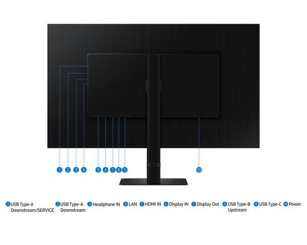 Samsung ViewFinity S6/ S60UD/ 32"/ IPS/ QHD/ 100Hz/ 5ms/ Black/ 3R 