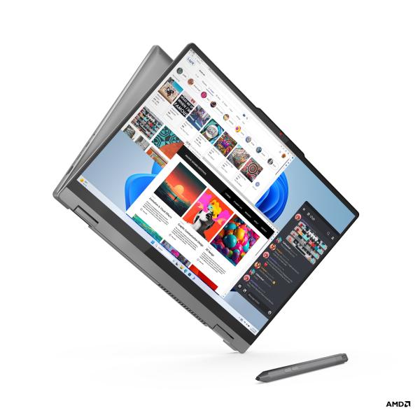 Lenovo IdeaPad 5 2-in-1/ 16AHP9/ R5-8645HS/ 16"/ 2048x1280/ T/ 16GB/ 1TB SSD/ AMD int/ W11H/ Gray/ 2R