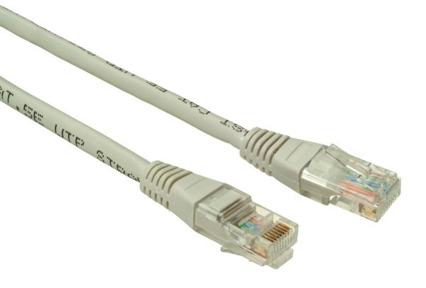 SOLARIX patch kábel CAT5E UTP PVC 10m sivý non-snag proof