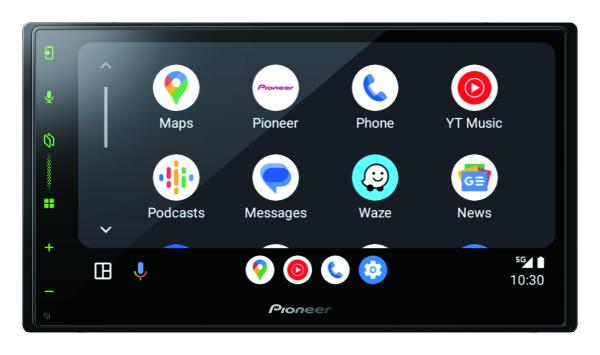 Pioneer SPH-DA77DAB autorádio 2DIN, 6, 8" LCD, DAB+, CarPlay, Android Auto, Wi-Fi, Bluetooth