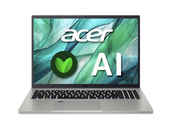 Acer Aspire Vero 16/ AV16-51P-584X/ U5-125H/ 16"/ WUXGA/ 16GB/ 512GB SSD/ Arc Xe/ W11H/ Gray/ 2R
