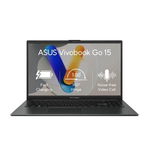 ASUS Vivobook Go 15/ E1504FA/ R3-7320U/ 15, 6"/ FHD/ 8GB/ 512GB SSD/ AMD int/ W11H/ Black/ 2R