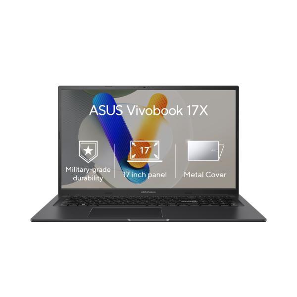 ASUS Vivobook 17X/ K3704VA/ i7-13700H/ 17, 3"/ FHD/ 16GB/ 1TB SSD/ Iris Xe/ W11H/ Black/ 2R