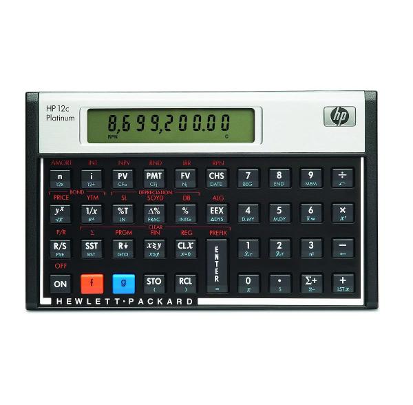 HP-12C PLAT  Finančná kalkulačka