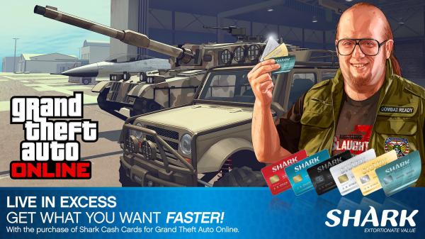 ESD Grand Theft Auto V Online Tiger Shark Cash Car 