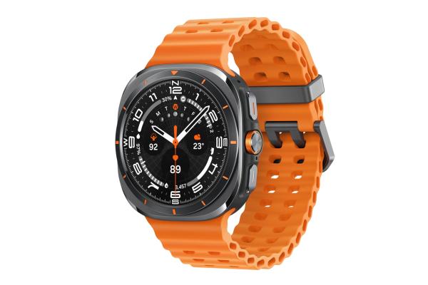 Samsung Galaxy Watch Ultra 47mm Titanium Gray Šport Band Orange