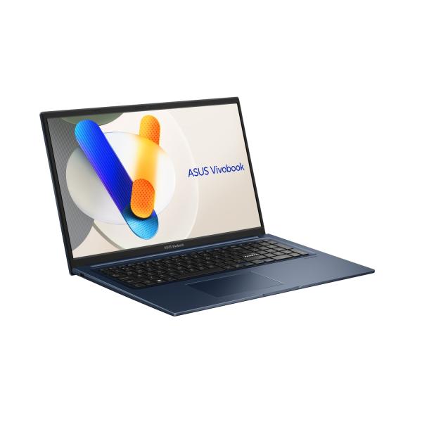 ASUS Vivobook 17/ X1704VA/ i5-1335U/ 17, 3"/ FHD/ 16GB/ 512GB SSD/ Iris Xe/ W11H/ Blue/ 2R 