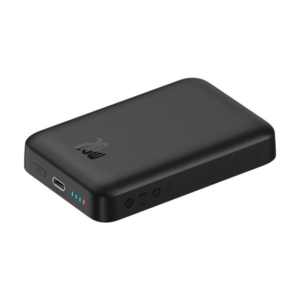 Baseus Magnetická Powerbanka 10000mAh 20W Black 