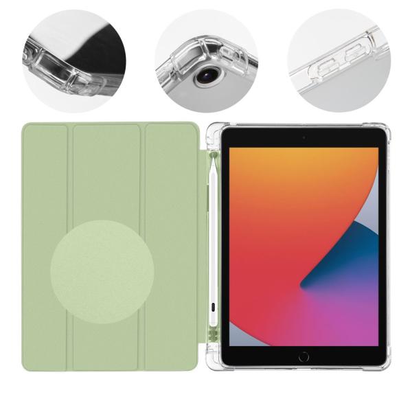 OBAL:ME MistyTab Puzdro pre iPad 10.2 2019 2020 2021 Light Green 