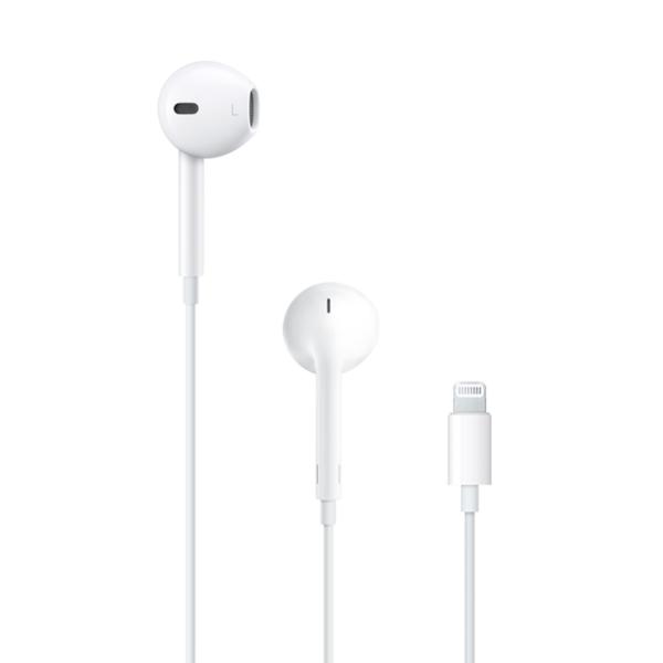 Apple EarPods/ Lightning/ Drôt/ Biela