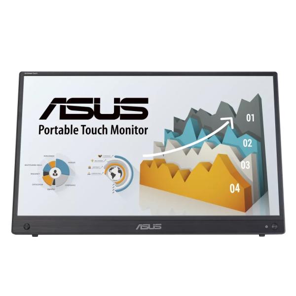 ASUS ZenScreen MB16AMTR 15,6" IPS prenosný dotykový USB-C monitor 1920x1080 5ms 250cd mini-HDMI betéria repro