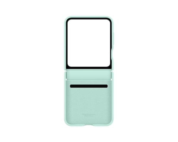 Samsung Ochranný kryt z vegánskej kože pre Flip 6 Mint
