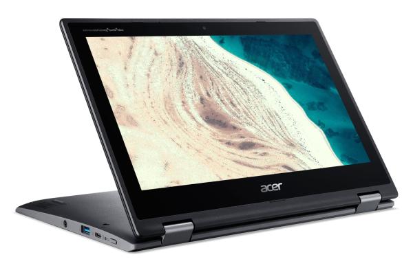 Acer Chromebook Spin 511/ R752T-C3F3/ N4120/ 11, 6"/ HD/ T/ 4GB/ 64GB eMMC/ UHD 600/ Chrome EDU/ Black/ 2R 