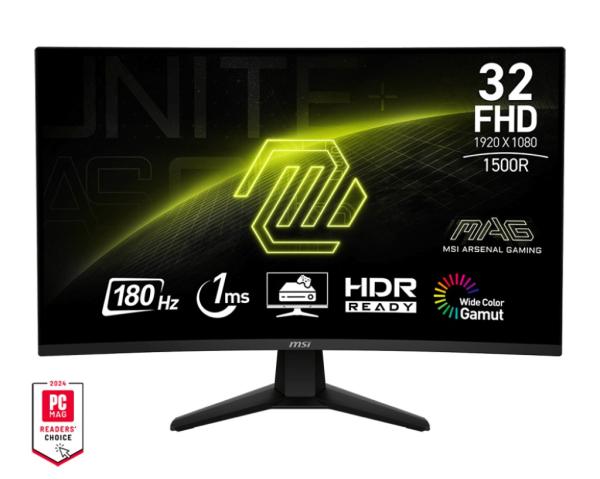 MSI MAG 32C6 31.5" VA 1920x1080 180Hz 1500R