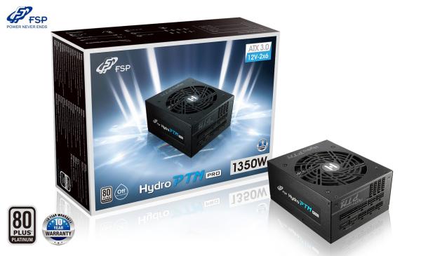 FSP Hydro PTM PRO/ 1350W/ ATX 3.0/ 80PLUS Platinum/ Modular/ Retail