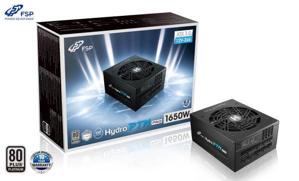 FSP HYDRO PTM PRE 1650/ 1650W/ ATX 3.0/ 80PLUS Platinum/ Modular/ Retail