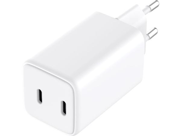 Sandberg AC Charger Dual USB-C PD65W EU 