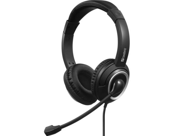 Sandberg PC slúchadlá USB-C Chat Headset