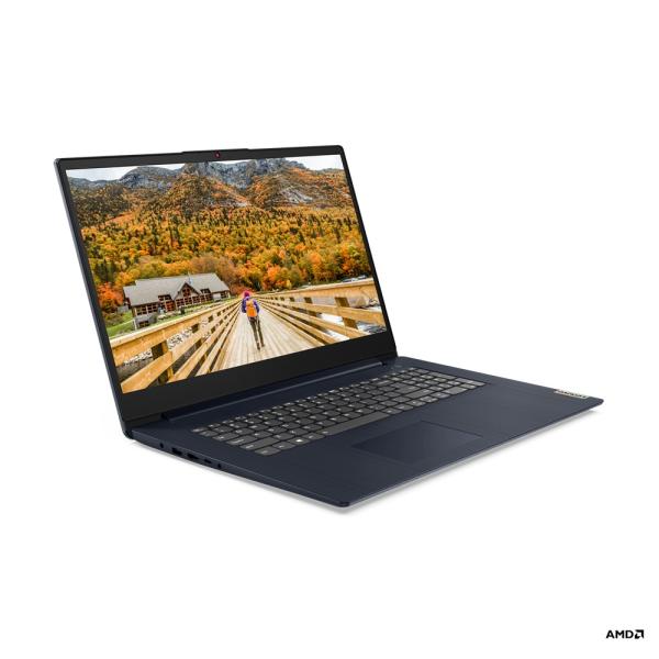 Lenovo IdeaPad 3/ 17ALC6/ R5-5500U/ 17, 3"/ FHD/ 8GB/ 512GB SSD/ RX Vega 7/ bez OS/ Blue/ 2R