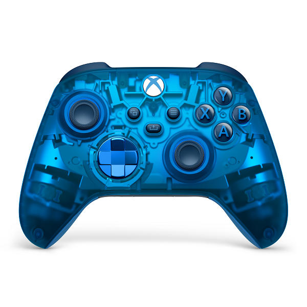 XSX - Bezd. ovládač Xbox Series, Translucent Series Blue 