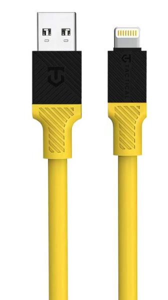 Tactical Fat Man Cable USB-A/ Lightning 1m Yellow