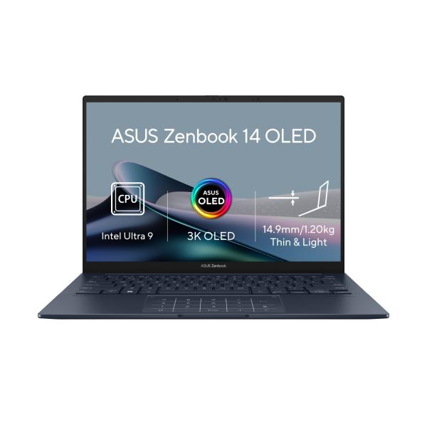 ASUS Zenbook 14 OLED UX3405MA U9-185H 14" 2880x1800 T 32GB 1TB SSD Arc Xe W11P Blue 2R