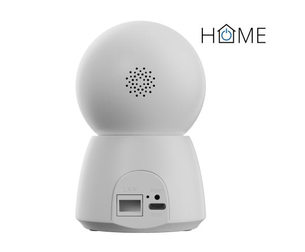 iGET HOME Camera CS4 White - WiFi 2K IP kamera, nočné videnie, audio, RJ45, auto tracking 