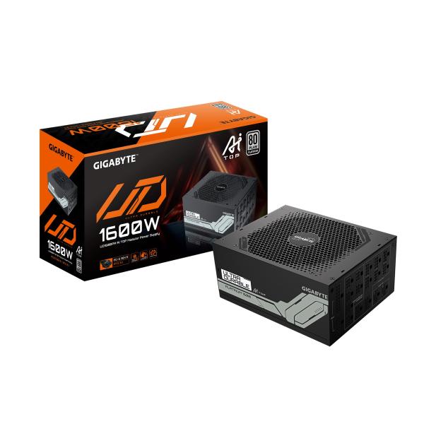 GIGABYTE UD1600PM PG5 AI TOP 1600W ATX 3.1 80PLUS Platinum Modular Retail