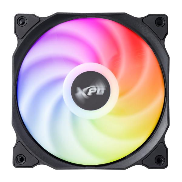 Adata XPG Vento 120mm fan RGB čierny PWM