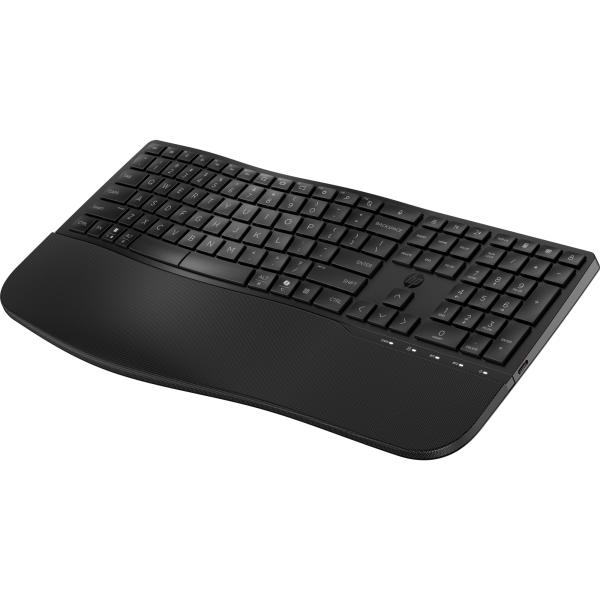 HP 680 Comfort Dual-Mode Keyboard- bezdrátová ergonomická klávesnice CZ/ SK 