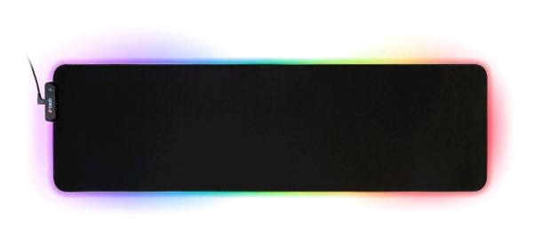 Herná podložka pod myš C-TECH ANTHEA LED XL (GMP-08XL), pre gaming, 7 farieb podsvietenia, USB
