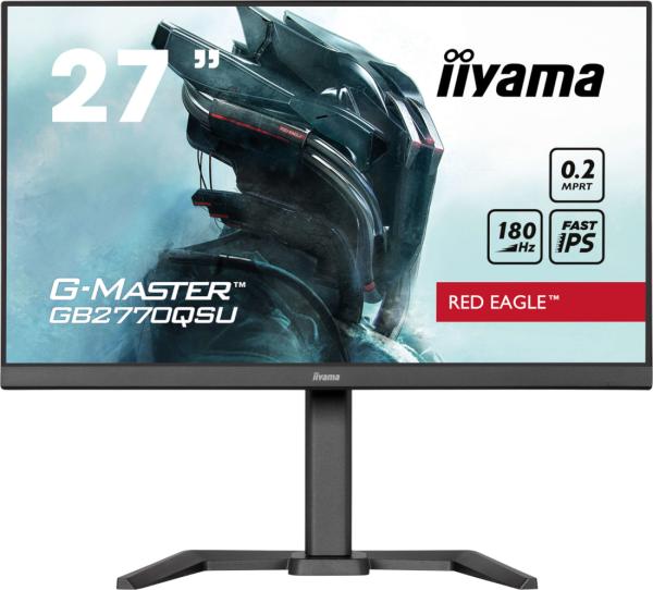 iiyama G-Master GB2770QSU-B6 27" IPS QHD 180Hz 0, 2ms Black 3R