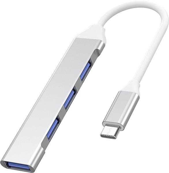 PremiumCord Hub USB-C na USB 3.2A + 3x USB 2.0