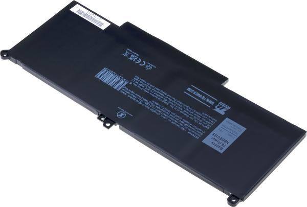 Batéria T6 Power Dell Latitude 7280, 7290, 7380, 7390, 7480, 7490, 7500mAh, 57Wh, 4cell, Li-pol 