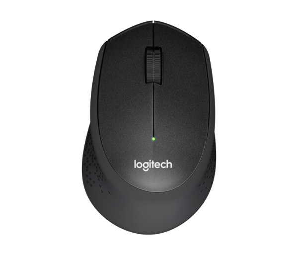 Logitech M330/ Kancelárska/ Optická/ Pre pravákov/ 1 000 DPI/ Bezdrôtová USB/ Čierna