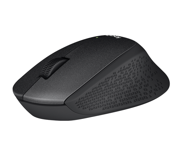 Logitech M330/ Kancelárska/ Optická/ Pre pravákov/ 1 000 DPI/ Bezdrôtová USB/ Čierna 