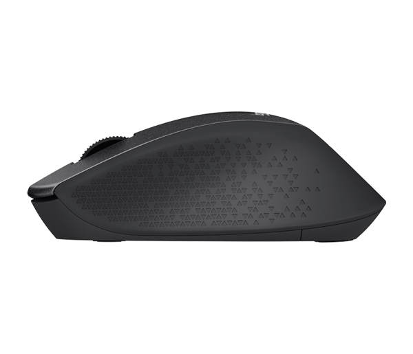 Logitech M330/ Kancelárska/ Optická/ Pre pravákov/ 1 000 DPI/ Bezdrôtová USB/ Čierna 