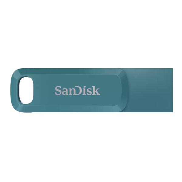 SanDisk Ultra Dual Drive Go/ 256 GB/ USB 3.2/ USB-A + USB-C/ Modrá