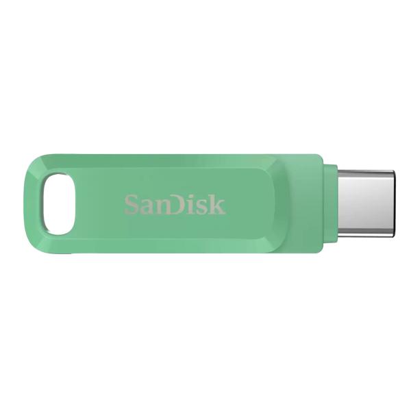 SanDisk Ultra Dual Drive Go/ 256 GB/ USB 3.2/ USB-A + USB-C/ Zelená