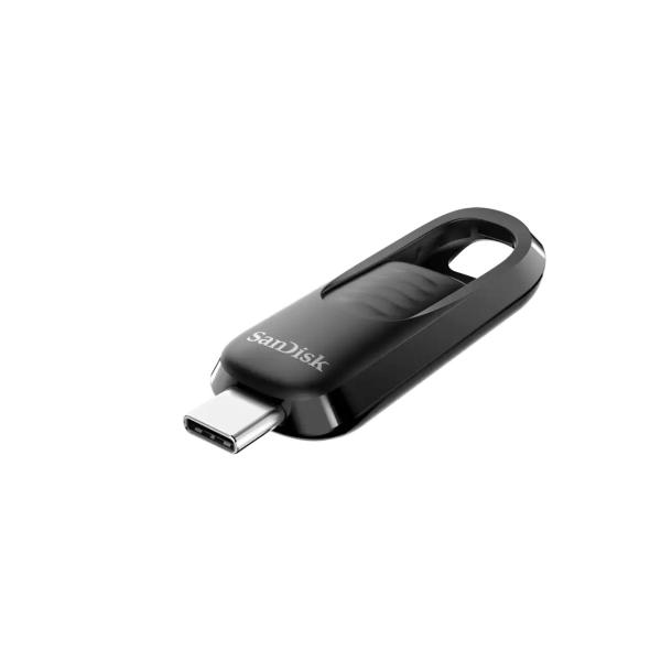 SanDisk Ultra Slider/ 128GB/ USB 3.2/ USB-C/ Čierna 