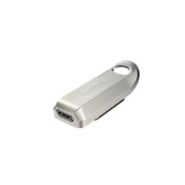 SanDisk Ultra Luxe/ 64GB/ USB 3.2/ USB-C/ Strieborná 