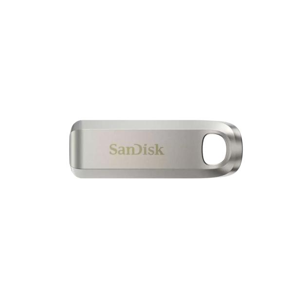 SanDisk Ultra Luxe/ 128GB/ USB 3.2/ USB-C/ Strieborná