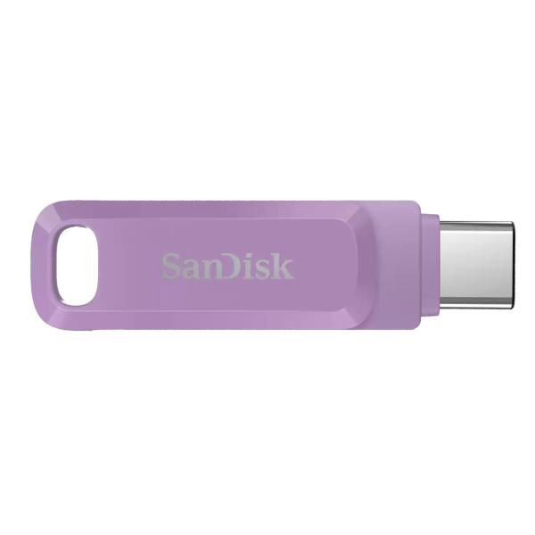 SanDisk Ultra Dual Drive Go/ 64 GB/ USB 3.2/ USB-A + USB-C/ Fialová