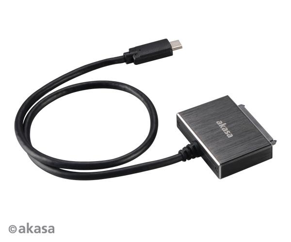 AKASA USB 3.1 adaptér pre 2, 5" HDD a SSD - 60 cm 