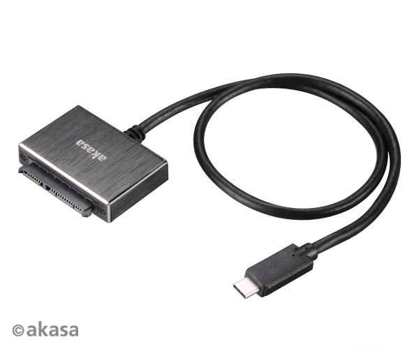 AKASA USB 3.1 adaptér pre 2, 5" HDD a SSD - 60 cm