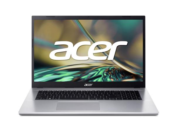 Acer Aspire 3 17/ A317-54-53Q2/ i5-1235U/ 17, 3"/ FHD/ 16GB/ 1TB SSD/ Iris Xe/ W11H/ Silver/ 2R