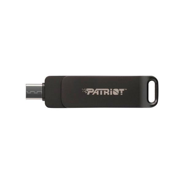 Patriot RAGE R550/ 32GB/ USB 3.2/ USB-A + USB-C/ Čierna