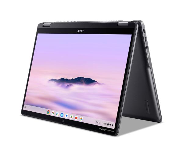 Acer Chromebook Plus Spin 514/ CP514-4HN-36VY/ 3-100U/ 14"/ WUXGA/ T/ 8GB/ 256GB SSD/ UHD/ Chrome/ Gray/ 2R 