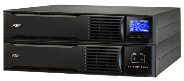 FSP UPS CHAMP 2K rack 2U IEC, 2000 VA/ 1800 W, online 