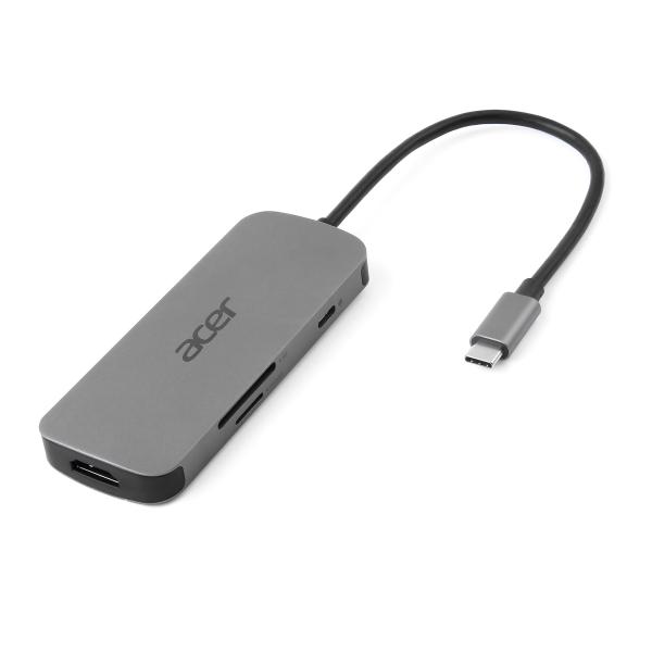 Acer 7in1 USB-C dongle (HDMI, DP, USB, RJ) 